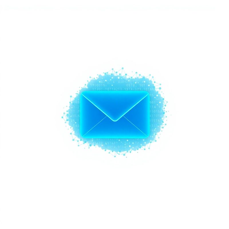Minimale Kontakt-Illustration in azurblau